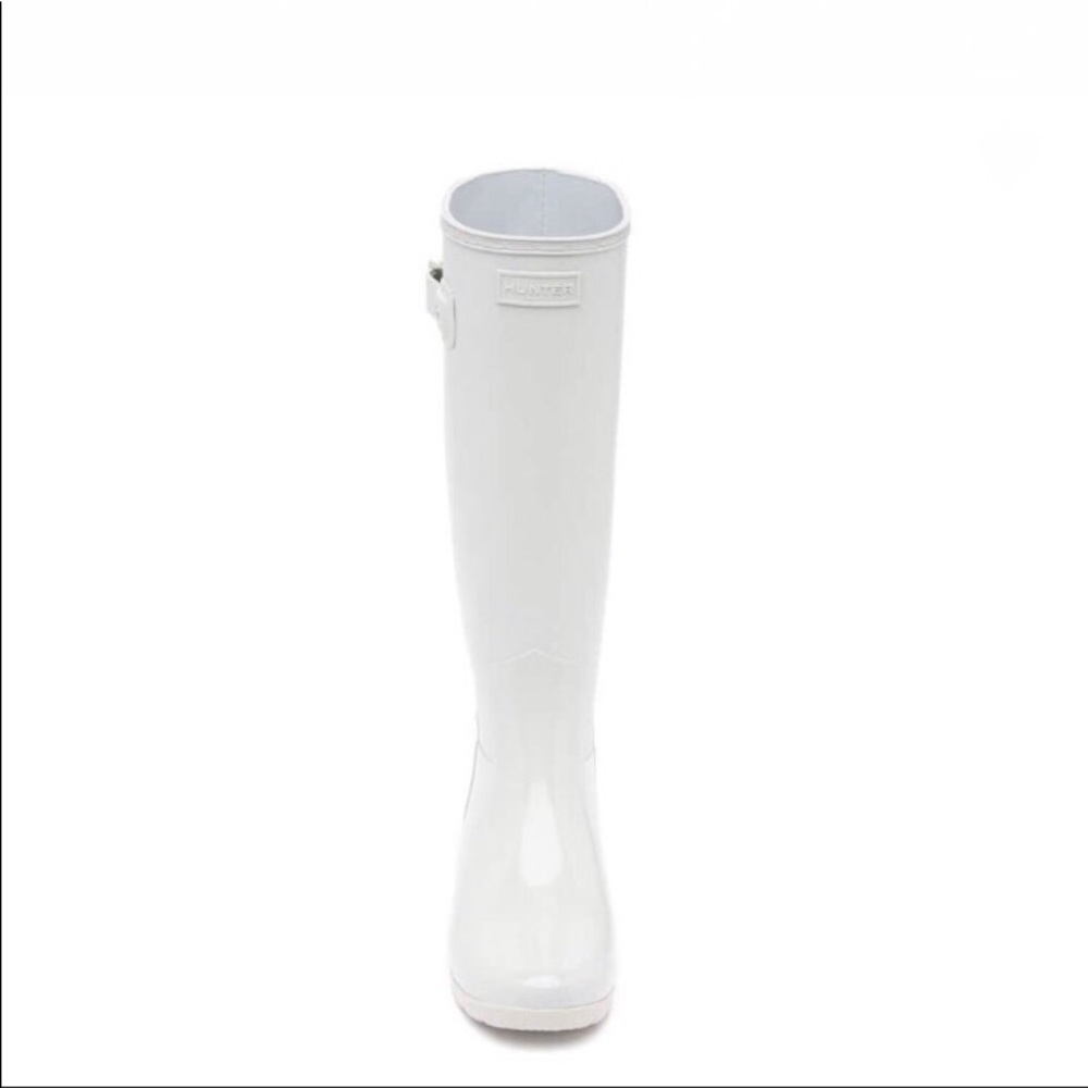 ❗️LAST PAIR❗️ HUNTER Light Gray Rainboots - Picture 4 of 5